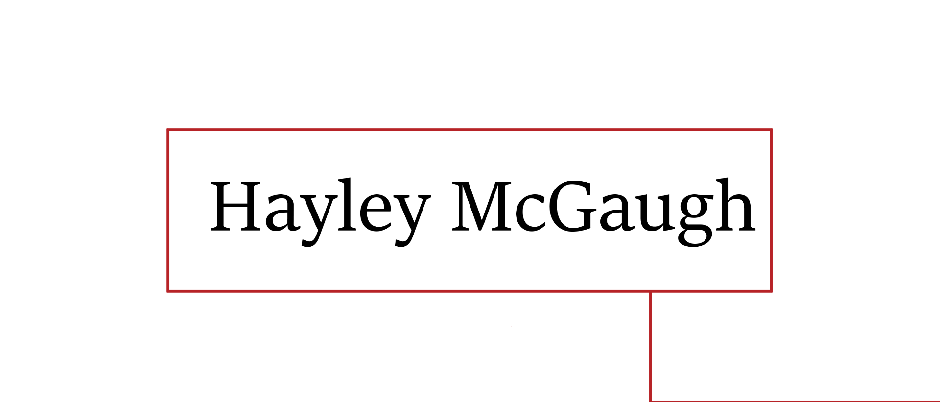 Portrait of Haley McGough